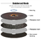 30 Grit To 600 Grit Abrasive Cutting Discs Environmentally 4&quot; amical roue découpée
